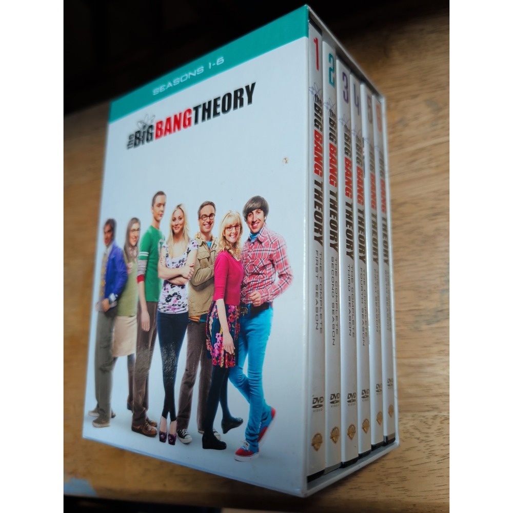 The Big Bang Theory: Seasons 1-6 (DVD) Very Good Shape Great Series